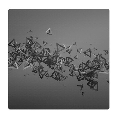 Ochranná podložka pod židli Trojúhelníkový chaos