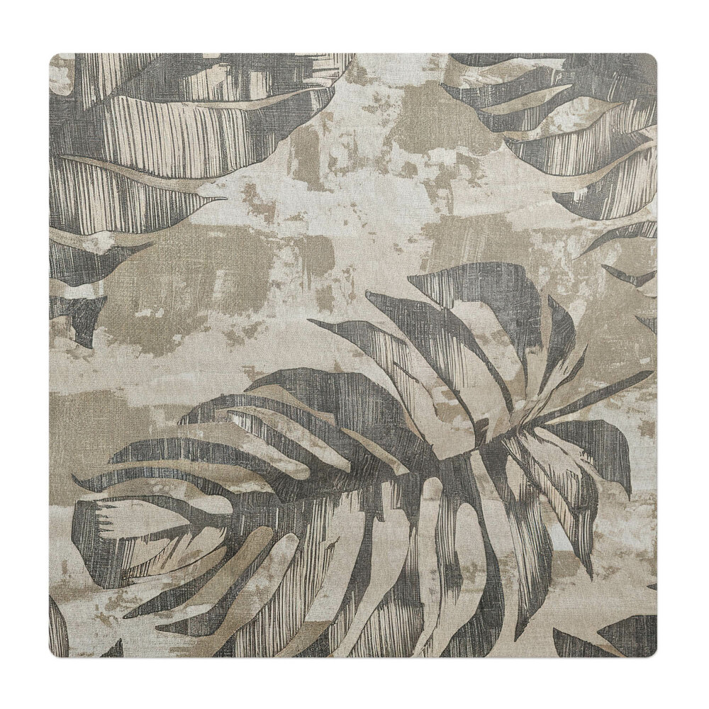 Ochranná podložka na podlahu Listy na abstraktním pozadí