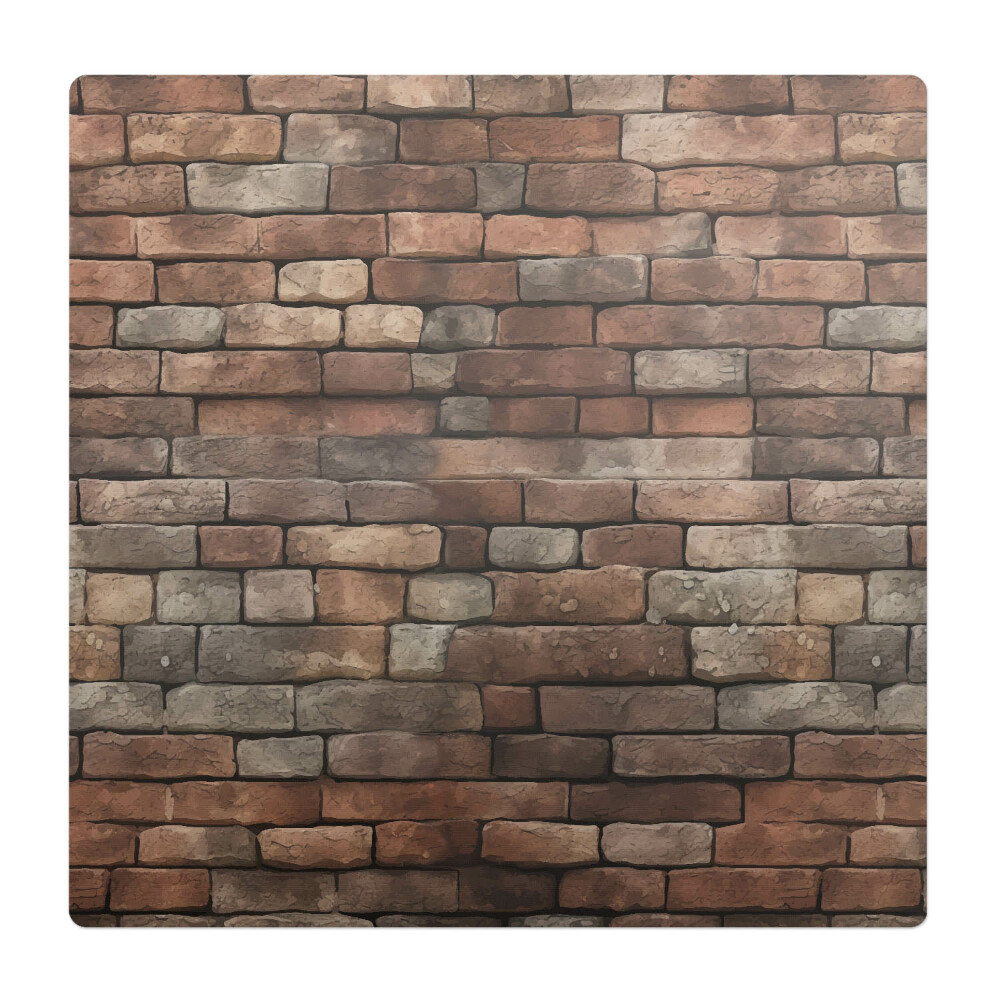 Podložka pod židli Retro cihlová zeď