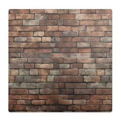 Podložka pod židli Retro cihlová zeď