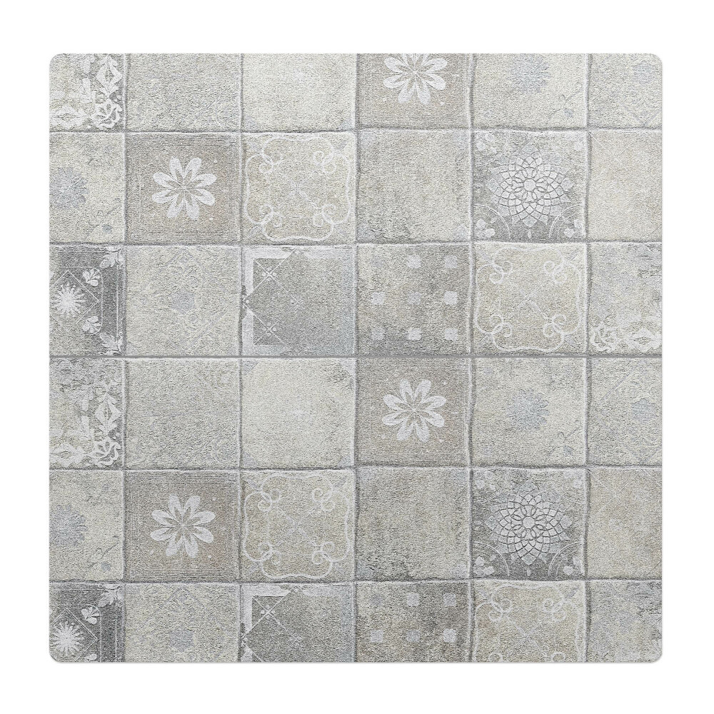 Podložka pod židli Dlaždice s ornamentem