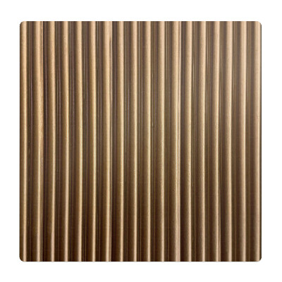 Podložka pod křeslo Kovové pruhy