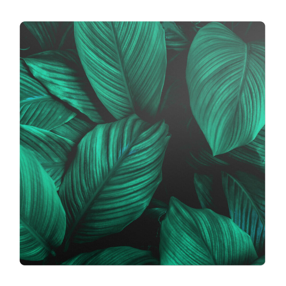 Podložka pod židli Tropické listy