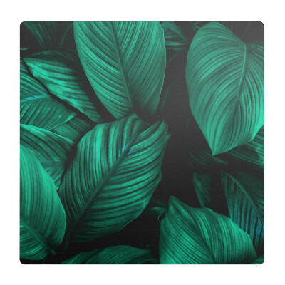 Podložka pod židli Tropické listy