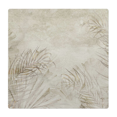 Ochranná podložka pod židli Jemné listy pozadí