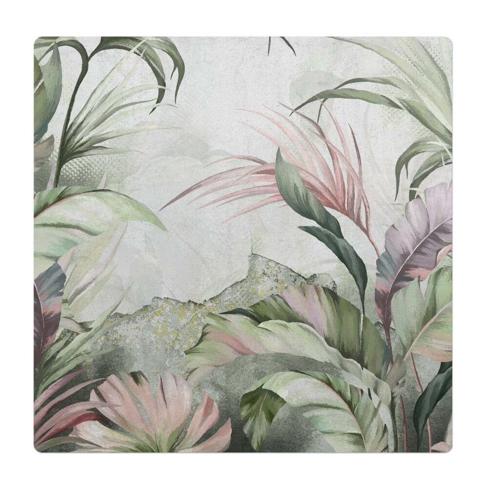 Ochranná podložka na podlahu Tropické listy