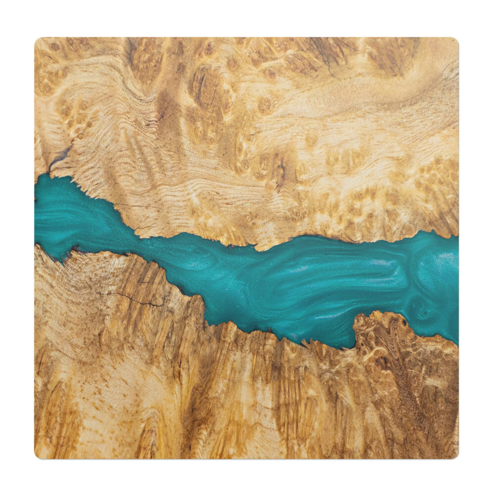 Ochranná podložka na podlahu Dřevěný vzor s pryskyřicí