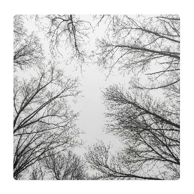 Podložka pod křeslo Holé větve stromů