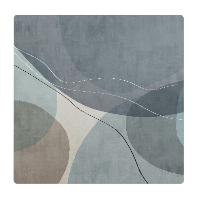 Podložka pod židli Abstraktní vlny