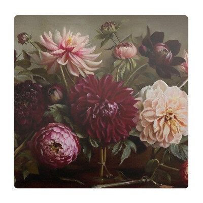 Podložka pod křeslo Kytice květin