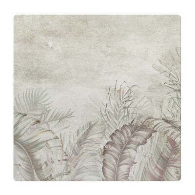 Ochranná podložka na podlahu Pastelové listy