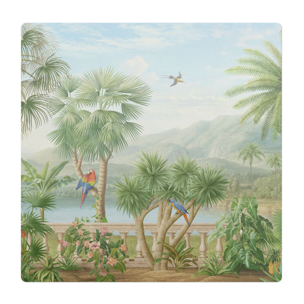 Podložka pod židli Tropická krajina