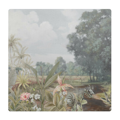 Podložka pod židli Tropická krajina