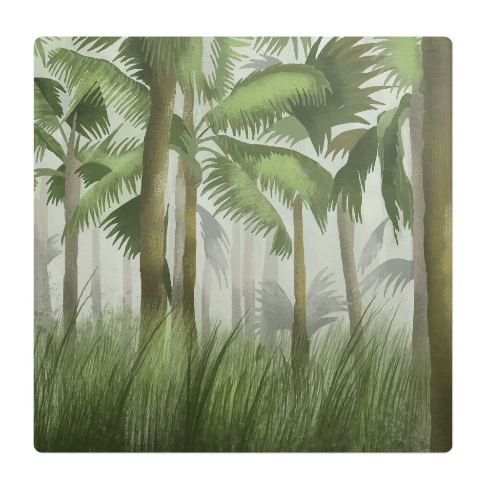Ochranná podložka pod židli Tropický les