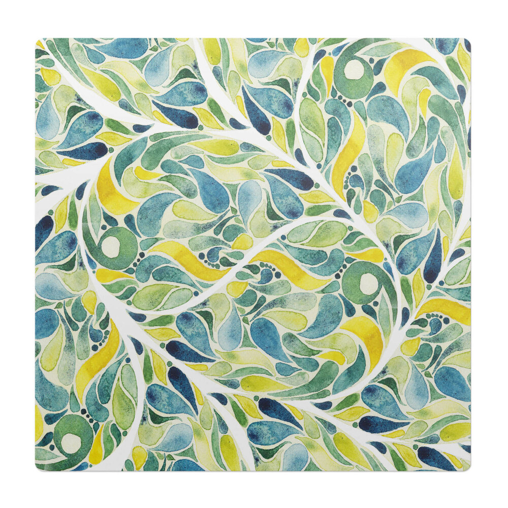 Podložka pod křeslo Abstraktní list