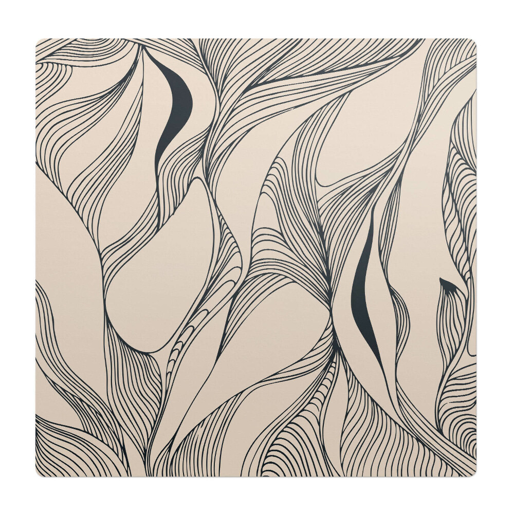 Podložka pod židli Abstraktní linie