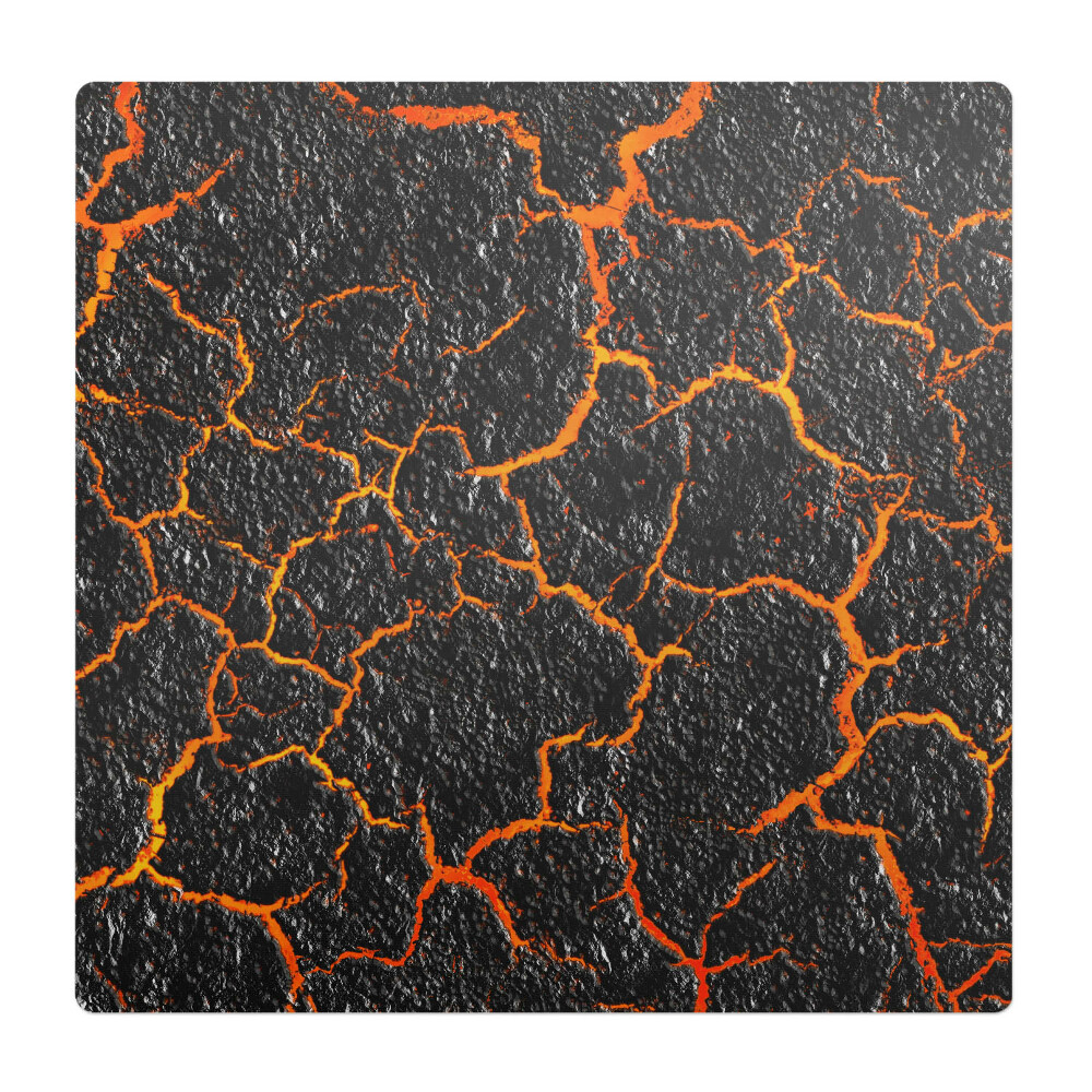 Podložka pod židli Popraskaná láva