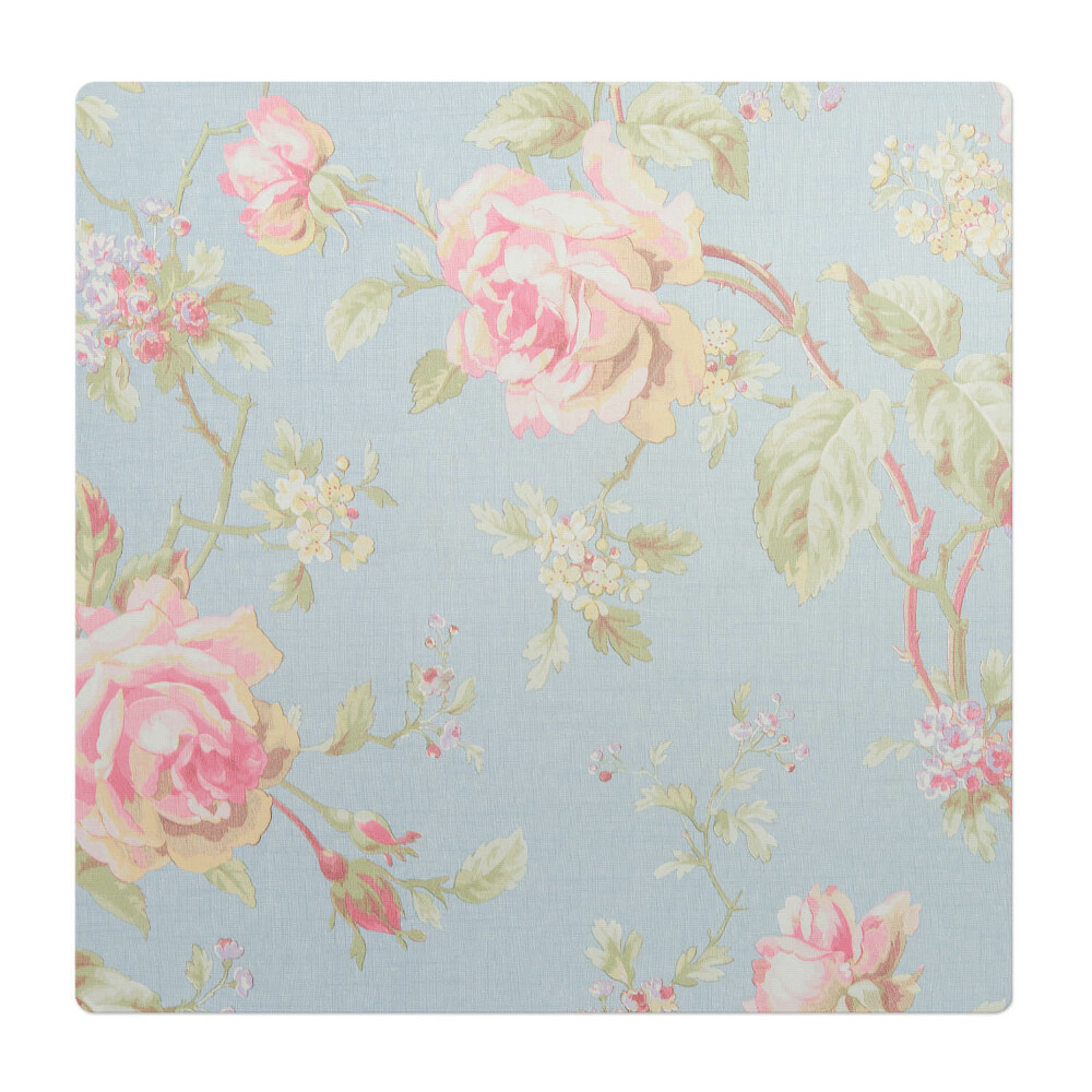 Ochranná podložka pod židli Květiny na pastelovém pozadí