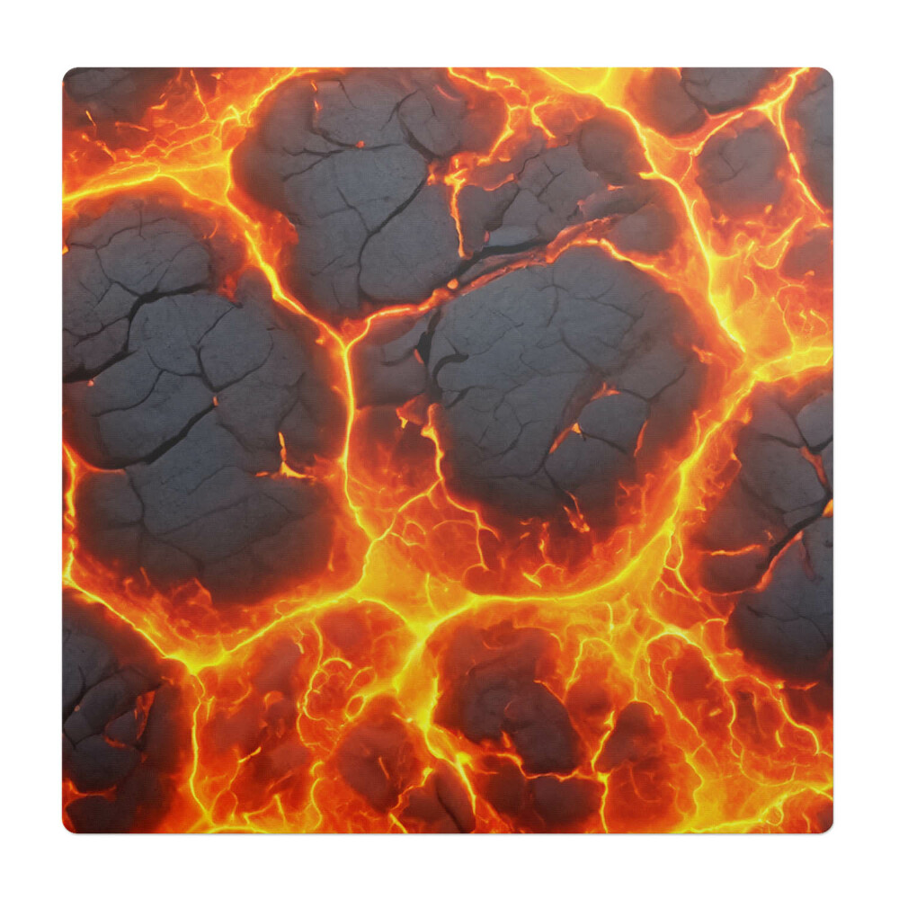 Ochranná podložka na podlahu Lávové trhliny