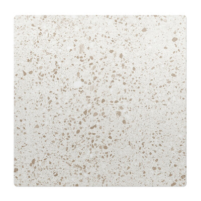 Podložka pod židli Světlé teracové tečky