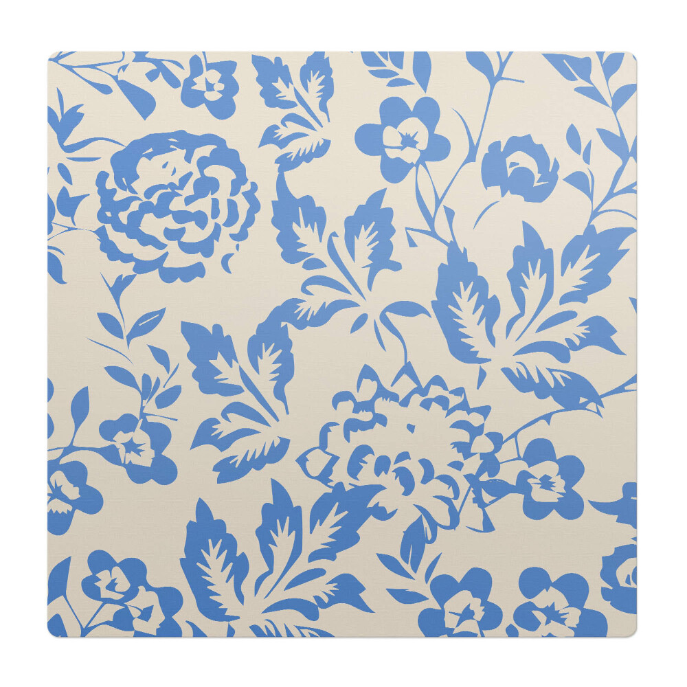 Podložka pod židli Vintage květinový vzor