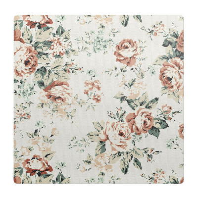 Ochranná podložka na podlahu Retro květinový vzor