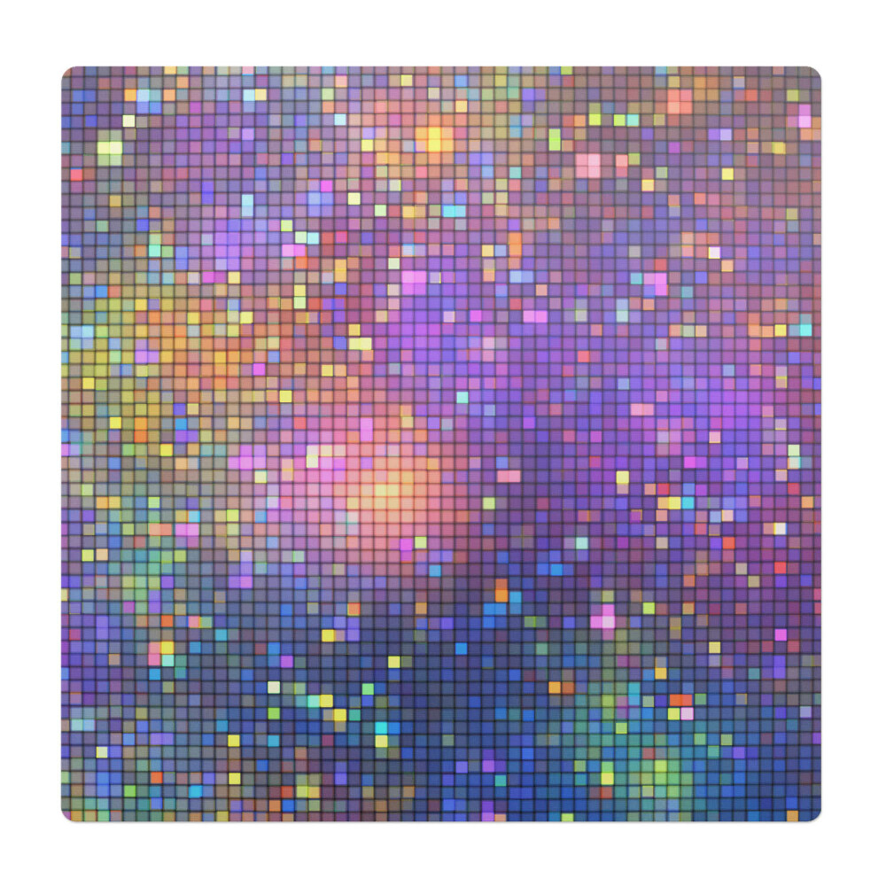 Podložka pod křeslo Pixelová mozaika