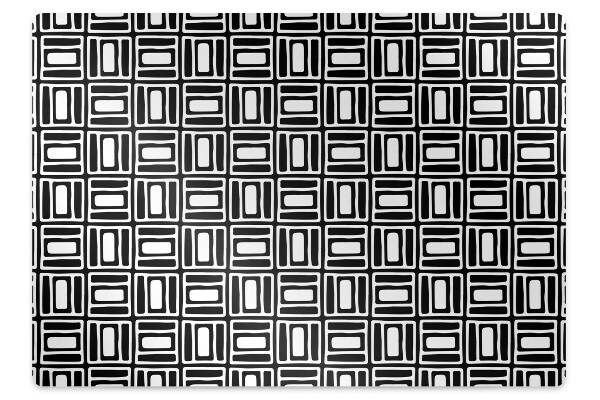 Ochranná podložka pod židli Geometrický vzor