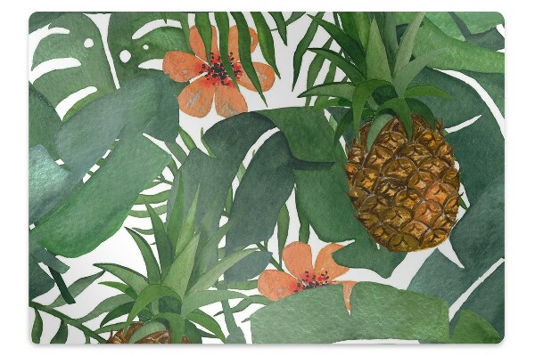 Podložka pod křeslo Tropický ananas
