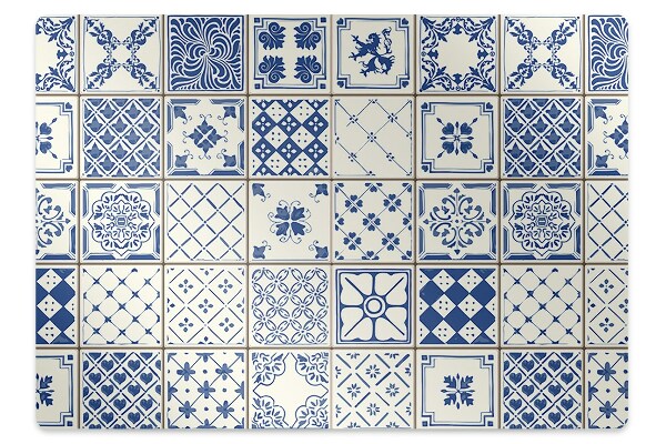 Podložka pod křeslo Azulejos dlaždice