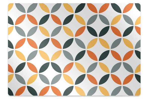 Ochranná podložka pod židli Geometrické kruhy