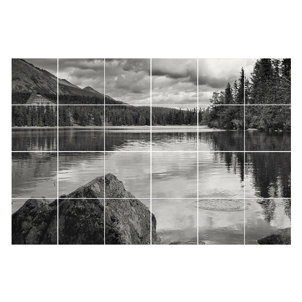 Nálepka na dlaždice Klidná vodní krajina