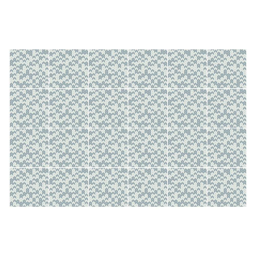 Nálepka na dlaždice Vlny v jemném aranžmá