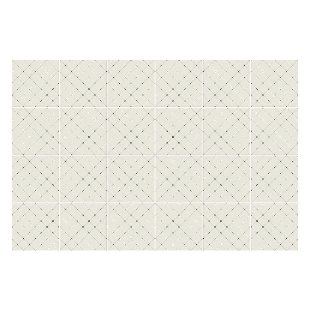 Nálepka na dlaždice Motiv kosočtverce ze síťoviny