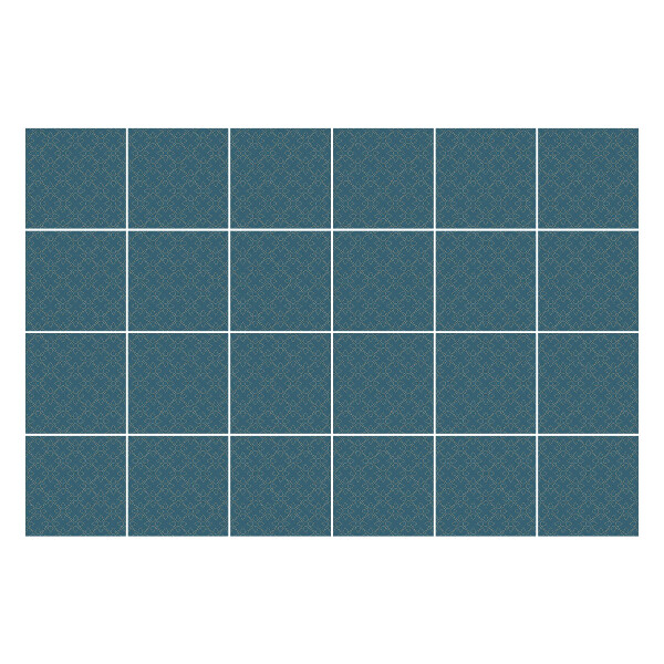 Nálepka na dlaždice Geometrie v opakovatelnosti