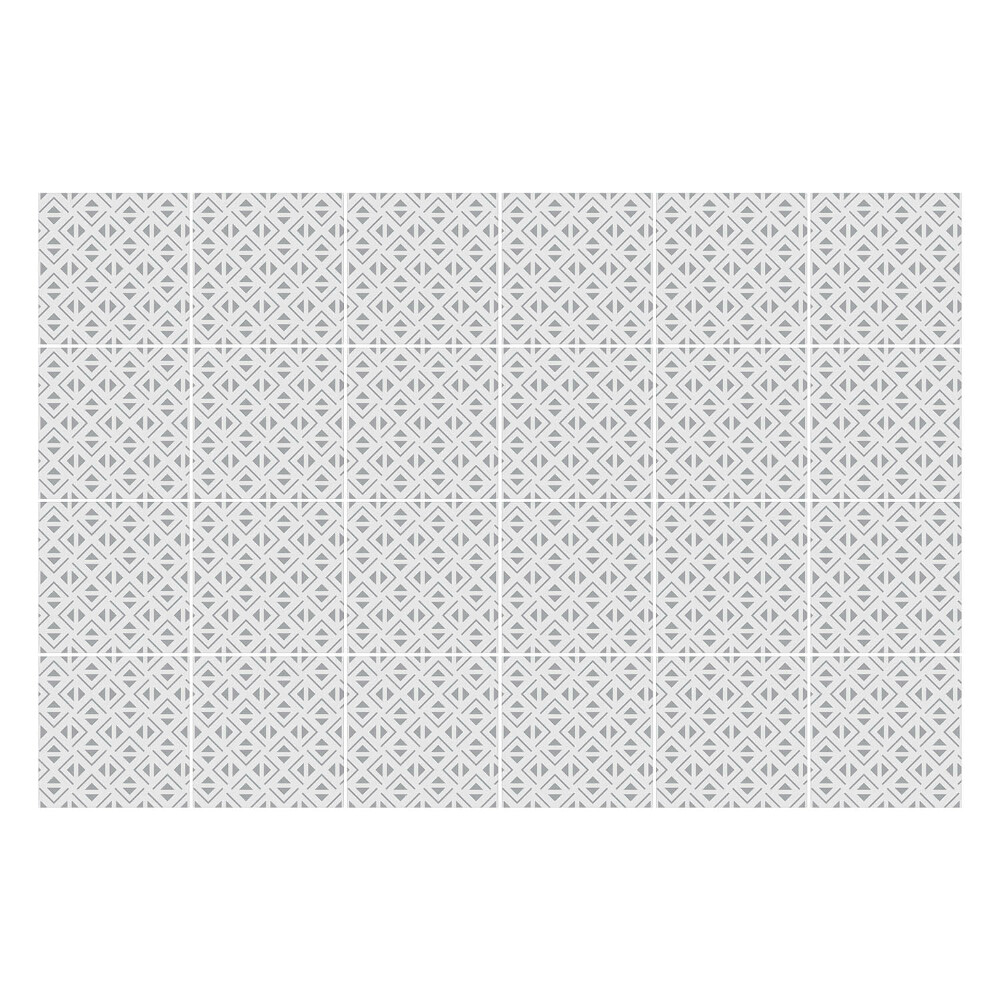 Samolepka na dlaždice Kostkovaná geometrie