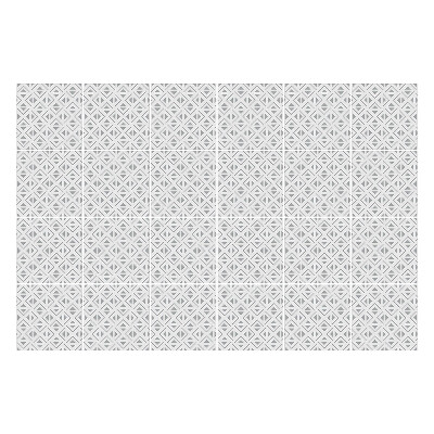 Samolepka na dlaždice Kostkovaná geometrie