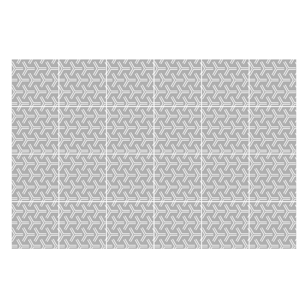 Nálepka na dlaždice Geometrické motivy na webu