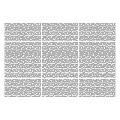 Nálepka na dlaždice Geometrické motivy na webu