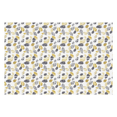 Samolepka na dlaždice Listy v různých tvarech