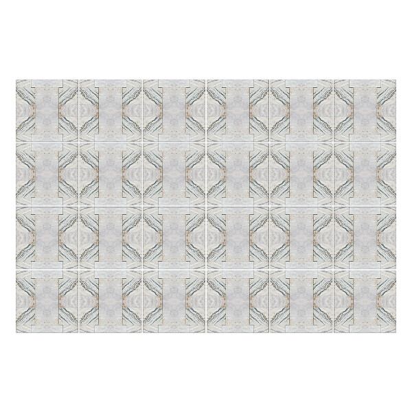 Samolepka na dlaždice Geometrie v symetrii