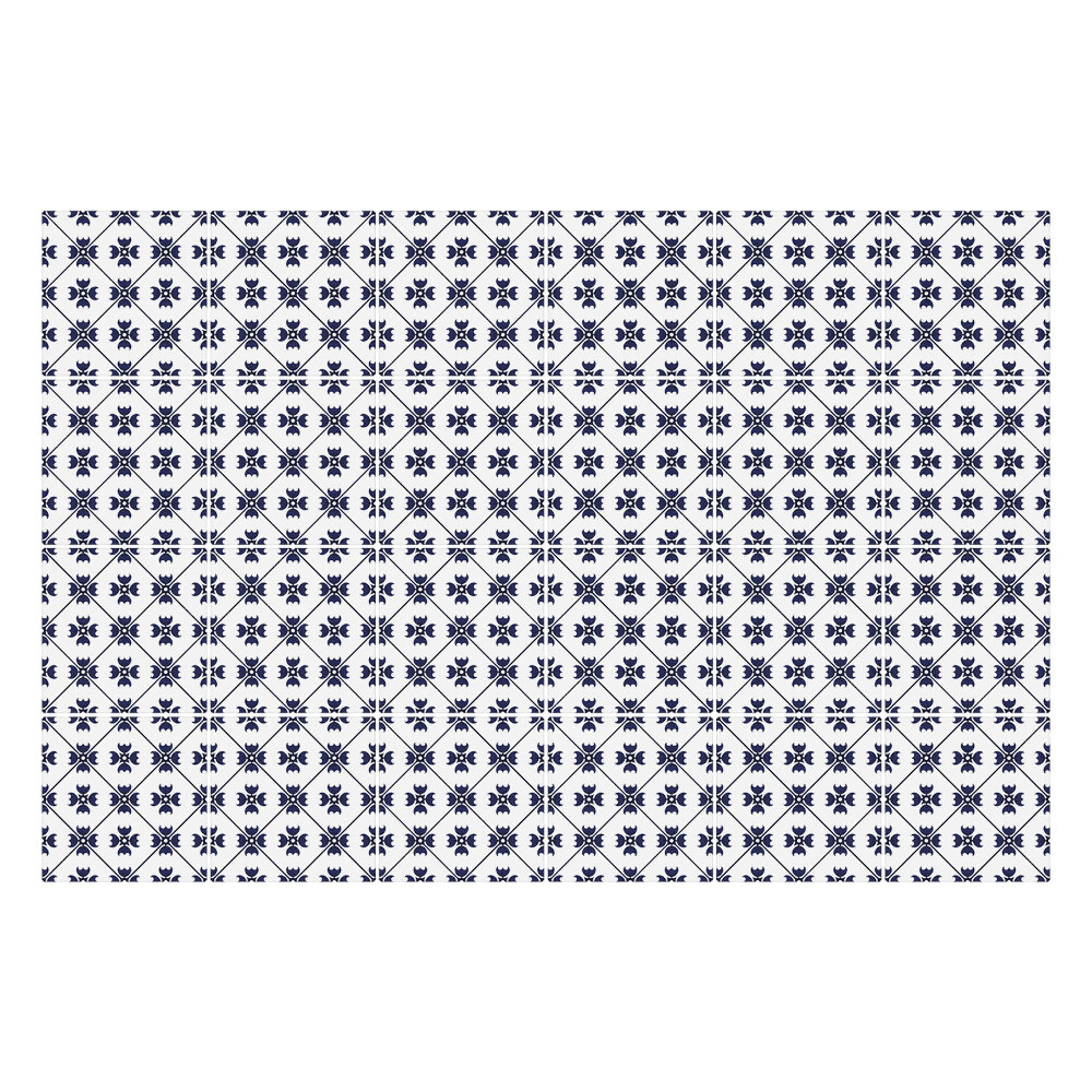 Nálepka na dlaždice Klasický rostlinný motiv