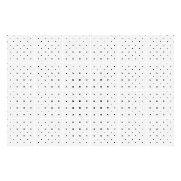 Nálepka na dlaždice Jemné křížky v mřížce