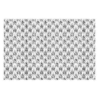 Nálepka na dlaždice Motiv listových tvarů