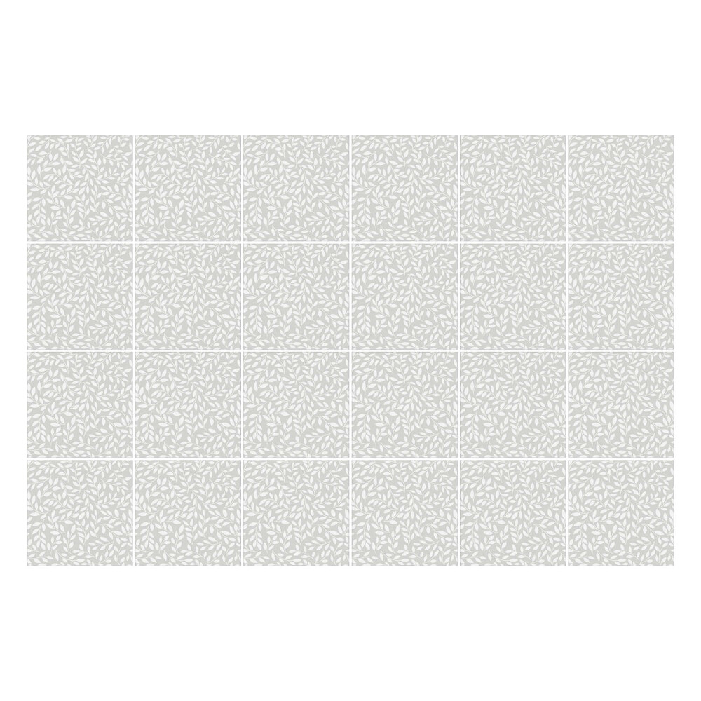 Samolepka na dlaždice Jemné listy v pozadí