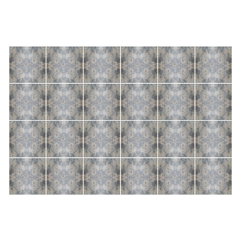 Samolepka na dlaždice Abstraktní symetrie