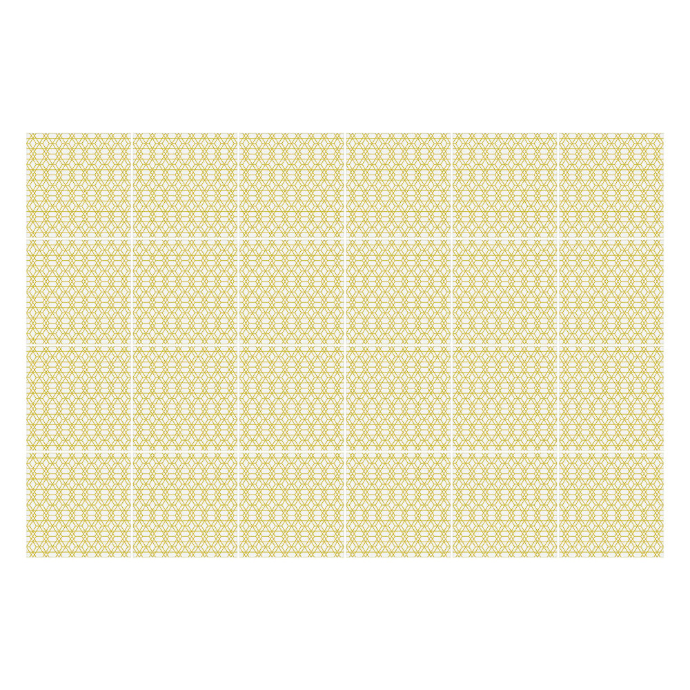 Nálepka na dlaždice Hexagonální geometrie