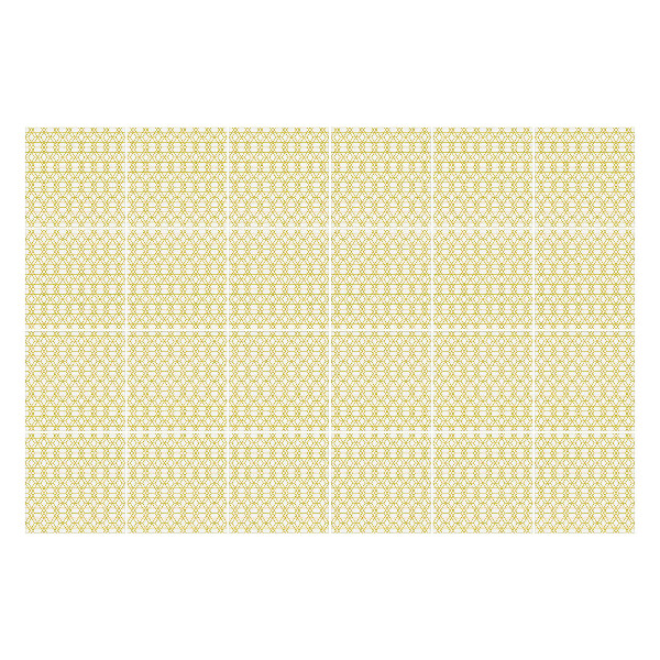 Nálepka na dlaždice Hexagonální geometrie