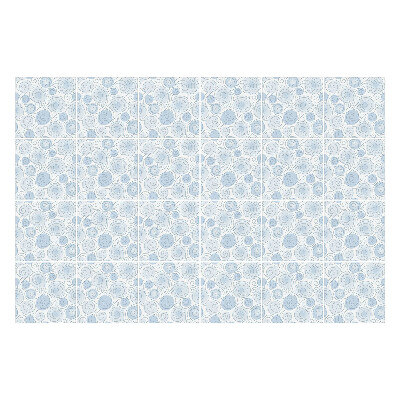 Samolepka na dlaždice Jemné spirály a vlny