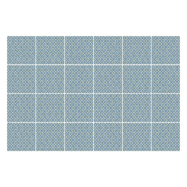 Samolepka na dlaždice Jemné geometrické tvary